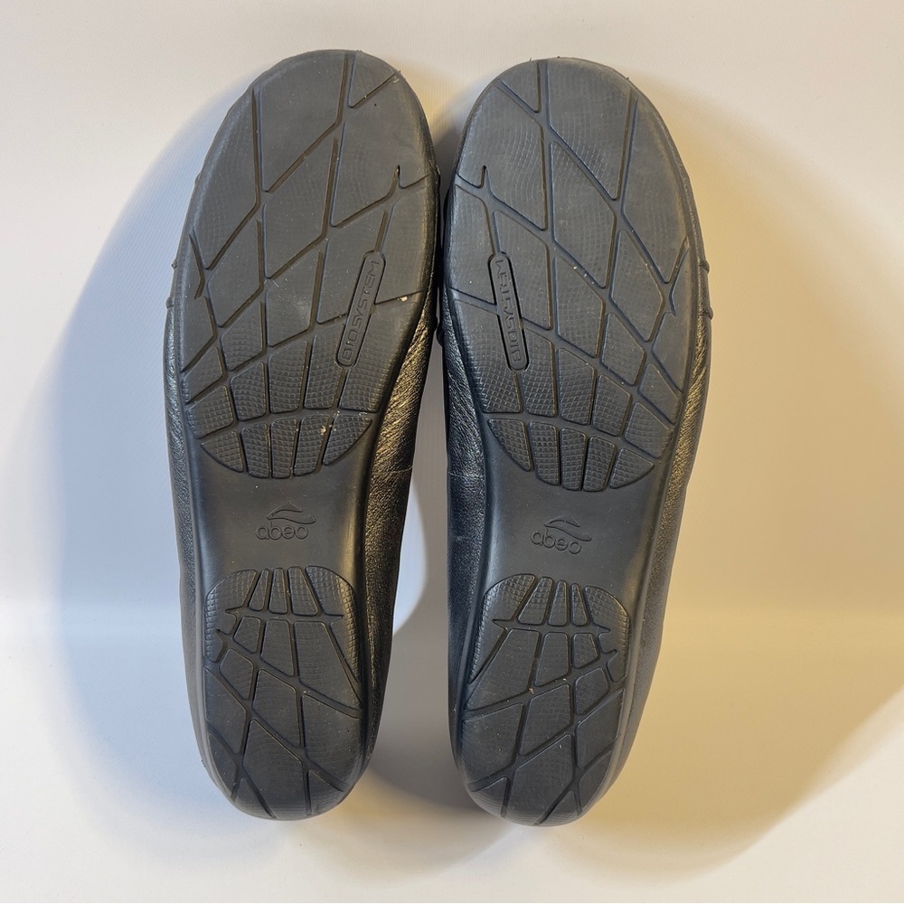 ABEO Taylin women’s Size 9N Gray Black Ballet Leather Flats - Picture 8 of 9